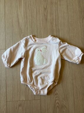 cloud island Light Pink Infant Bodysuit